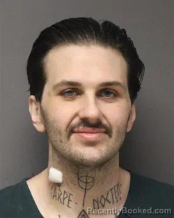 Mugshot of VINCENT GERRARD CEREGHINI booked in Ocean County, New Jersey on March 11, 2026