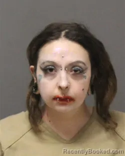 Mugshot of GABRIELLA DAURIA booked in Ocean County, New Jersey on March 17, 2026