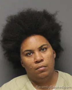 Mugshot of SIONI MELANICE FARRELL booked in Ocean County, New Jersey on March 18, 2026