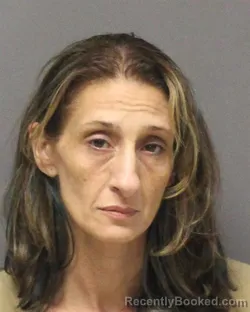 Mugshot of CRYSTAL GAYLE DAVIS booked in Ocean County, New Jersey on April 25, 2026