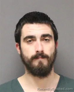 Mugshot of JARRED STEVEN SEARLES booked in Ocean County, New Jersey on May 8, 2026