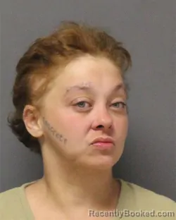 Mugshot of CHRISTINA ALLEN booked in Ocean County, New Jersey on June 5, 2026