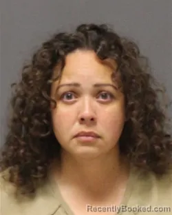 Mugshot of Jessica Marie Lopez booked in Ocean County, New Jersey on July 11, 2026