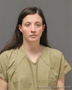Mugshot of Kseniya Baragunova booked in Ocean County, New Jersey on July 12, 2026