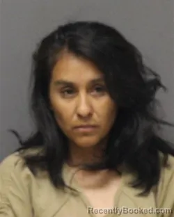Mugshot of Laura Reyes-Zitlalpopoca booked in Ocean County, New Jersey on July 13, 2026