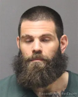 Mugshot of Anthony Gabor Huff booked in Ocean County, New Jersey on July 13, 2026