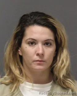 Mugshot of Brielle Marie Winston booked in Ocean County, New Jersey on July 17, 2026