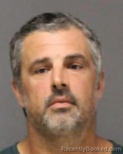 Mugshot of Richard Thomas Carlucci booked in Ocean County, New Jersey on July 18, 2026