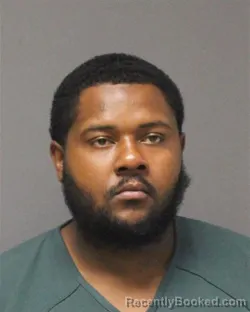 Mugshot of JUSTIN MELICE MAYES-WIGGS booked in Ocean County, New Jersey on July 21, 2026