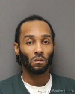 Mugshot of AARON JAQUEL CARPENTER booked in Ocean County, New Jersey on July 29, 2026