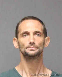 Mugshot of Demetri Gudrupis booked in Ocean County, New Jersey on August 18, 2026