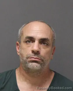 Mugshot of Vincent Michael Buttiglieri booked in Ocean County, New Jersey on August 19, 2026