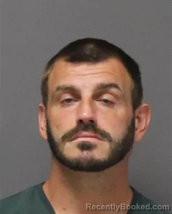 Mugshot of Andrew Richard Fundell booked in Ocean County, New Jersey on August 19, 2026