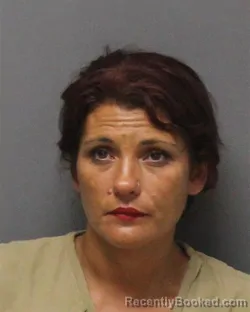 Mugshot of Stephanie Michel Piacentino booked in Ocean County, New Jersey on August 23, 2026