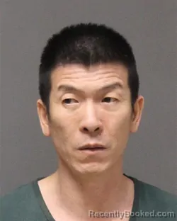 Mugshot of Biao Huang booked in Ocean County, New Jersey on August 26, 2026