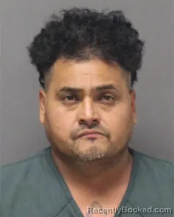 Mugshot of Evaristo Santiago booked in Ocean County, New Jersey on August 27, 2026