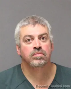 Mugshot of Christopher Lee Cooper booked in Ocean County, New Jersey on August 28, 2026