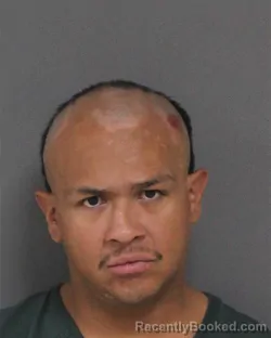 Mugshot of James Anthony Mayorga booked in Ocean County, New Jersey on August 29, 2026
