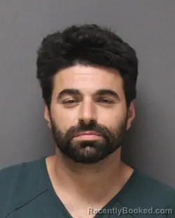Mugshot of Michael Borghesi booked in Ocean County, New Jersey on August 29, 2026