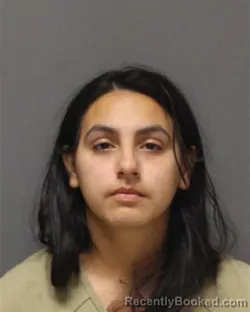 Mugshot of Madison Nicole Martinez booked in Ocean County, New Jersey on September 5, 2026