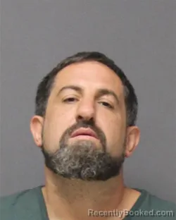 Mugshot of Joseph Robert Coppola booked in Ocean County, New Jersey on September 11, 2026