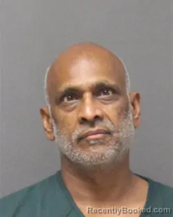 Mugshot of Ramanand Sugrim booked in Ocean County, New Jersey on September 11, 2026
