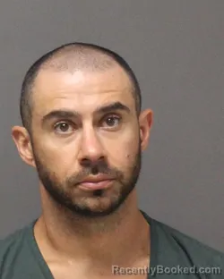 Mugshot of Joseph Rocco Minniti booked in Ocean County, New Jersey on September 12, 2026