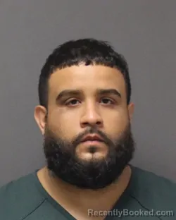 Mugshot of Hector M Melo booked in Ocean County, New Jersey on September 14, 2026