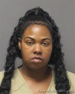 Mugshot of Nikeya Tyshel Anderson booked in Ocean County, New Jersey on September 24, 2026