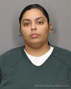 Mugshot of ARIANNA MOJICA booked in Salem County, New Jersey on July 7, 2026