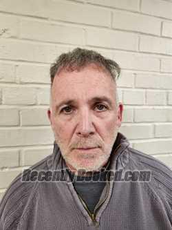Booking photo from Sussex County, New Jersey