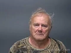 Mugshot of WILLIAM C SHELTON booked in Baxter County, Arkansas on April 22, 2026