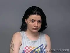 Mugshot of LAYLA C BOTTEMULLER booked in Baxter County, Arkansas on April 25, 2026