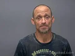 Mugshot of CHAD M BLANKLEY booked in Baxter County, Arkansas on April 26, 2026