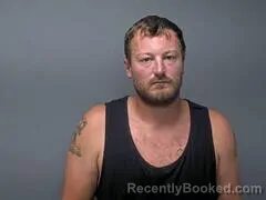 Mugshot of AUSTIN D POTTS booked in Baxter County, Arkansas on July 3, 2026