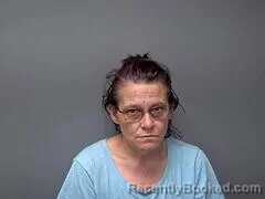 Mugshot of Misty R Tharpe booked in Baxter County, Arkansas on July 27, 2026