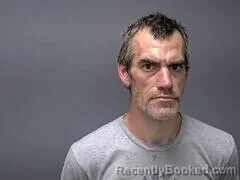 Mugshot of Bradley J Rodden booked in Baxter County, Arkansas on July 27, 2026