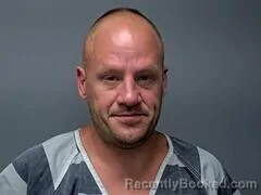 Mugshot of David A Dziabula booked in Baxter County, Arkansas on August 12, 2026