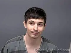 Mugshot of Dylan T Watkins booked in Baxter County, Arkansas on August 14, 2026