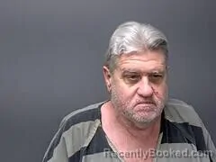 Mugshot of Ronnie D Reece booked in Baxter County, Arkansas on August 17, 2026