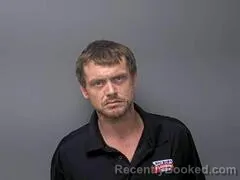 Mugshot of William D Mackey booked in Baxter County, Arkansas on August 23, 2026