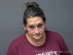 Mugshot of Sara L Sanders booked in Baxter County, Arkansas on August 26, 2026
