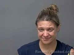 Mugshot of Christine M Qualls booked in Baxter County, Arkansas on August 27, 2026