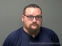 Mugshot of Jonathan D Cowart booked in Baxter County, Arkansas on August 27, 2026
