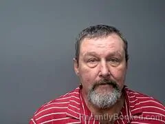 Mugshot of William T Cox booked in Baxter County, Arkansas on August 28, 2026