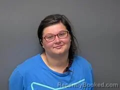 Mugshot of Alysha K Jones booked in Baxter County, Arkansas on August 28, 2026