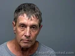Mugshot of George J Clark booked in Baxter County, Arkansas on September 2, 2026