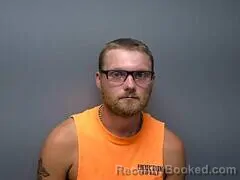 Mugshot of Landen J Ashmead booked in Baxter County, Arkansas on September 11, 2026
