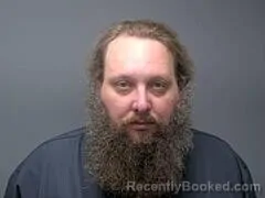 Mugshot of Peter A Larsen booked in Baxter County, Arkansas on September 25, 2026
