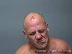 Mugshot of David A Dziabula booked in Baxter County, Arkansas on October 4, 2026